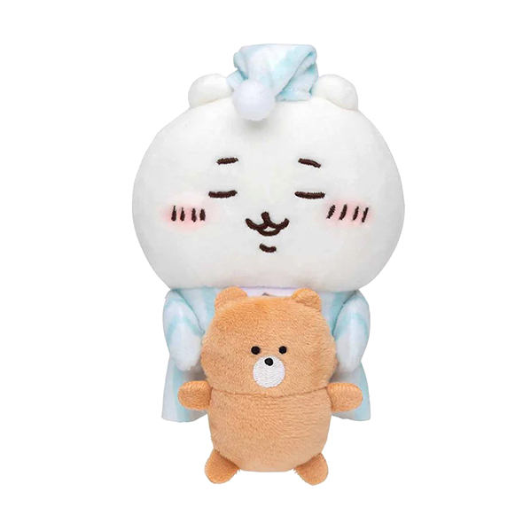 치이카와 데스크탑에서 지켜보는 인형 (졸린)