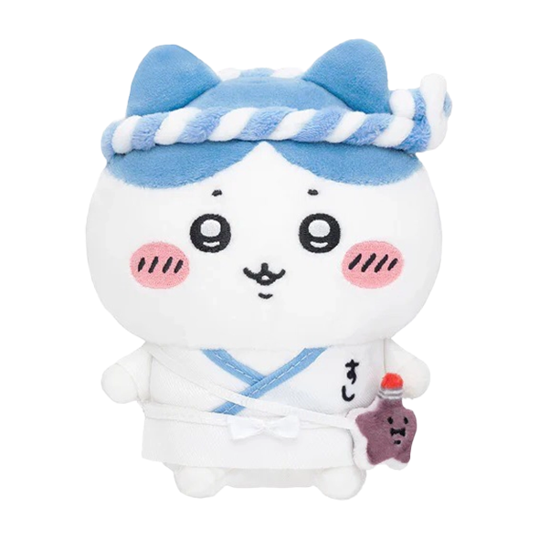 하치와레 스시 앉은 미니 인형