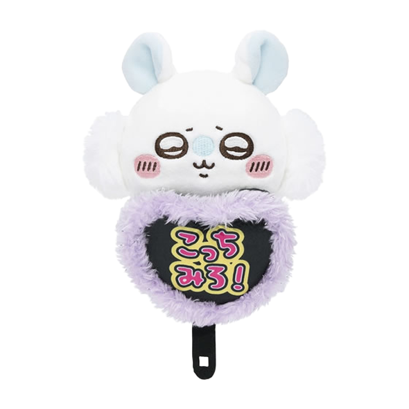 모몽가 데스크탑 부채 마스코트